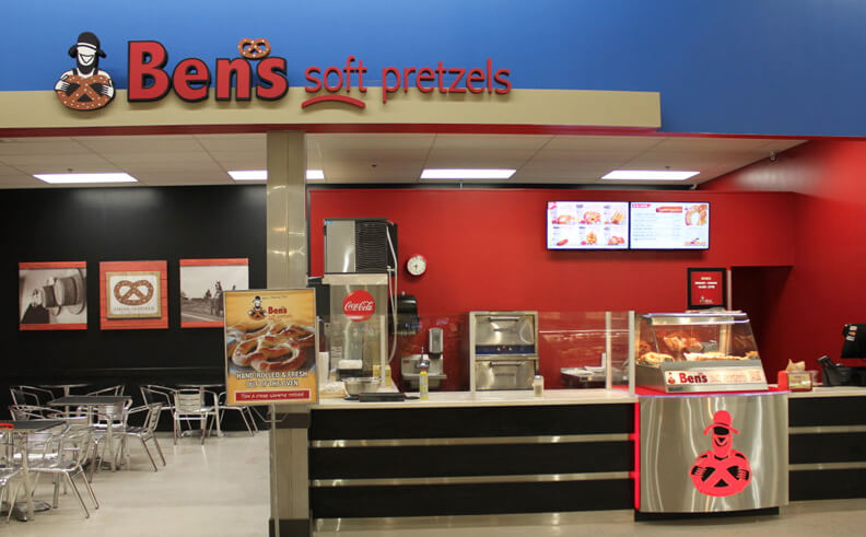 Ben’s Soft Pretzels – the latest foodservice brand to choose SiteZeus