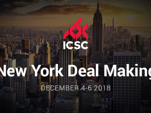 Join us at the upcoming ICSC Conference in New York City