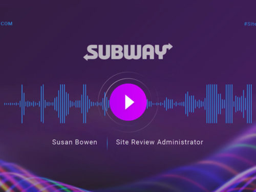 Subway’s site review administrator, Susan Bowen