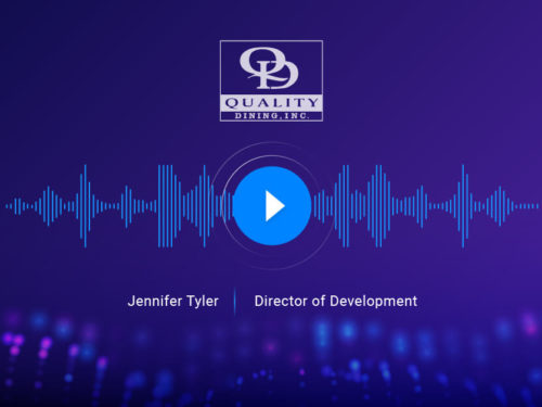 Quality Dining’s director of development, Jennifer Tyler