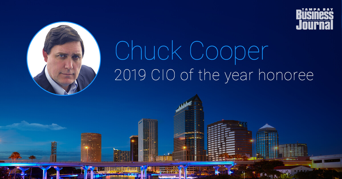 Chuck Cooper, 2019 CIO of the year honoree