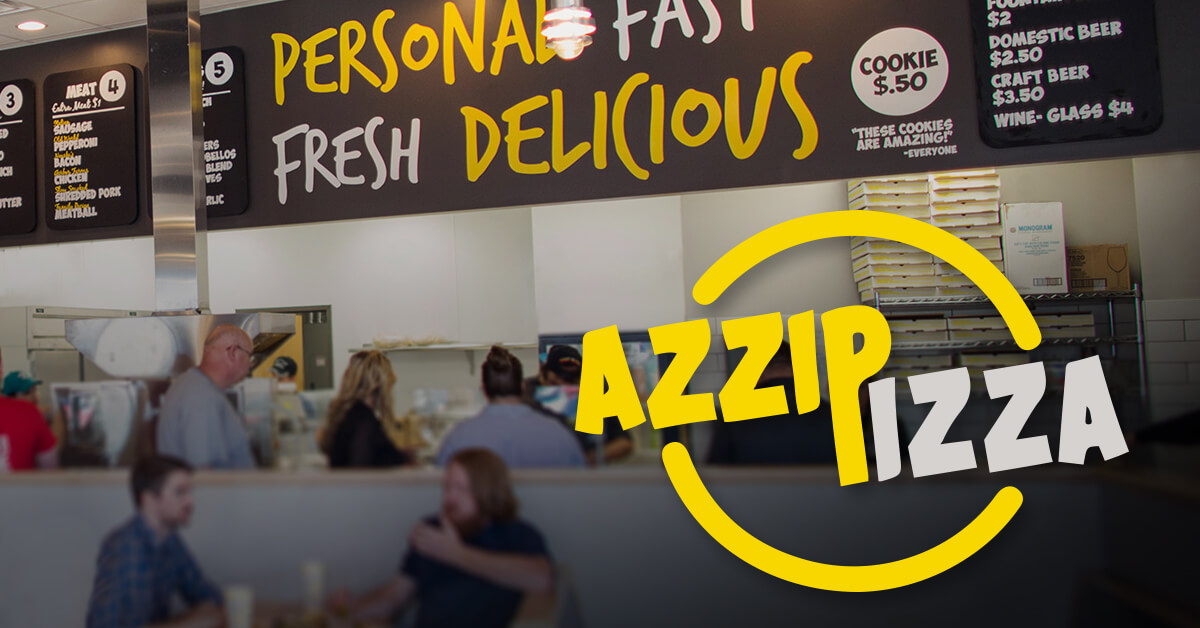 Azzip Pizza finds their customers with SiteZeus