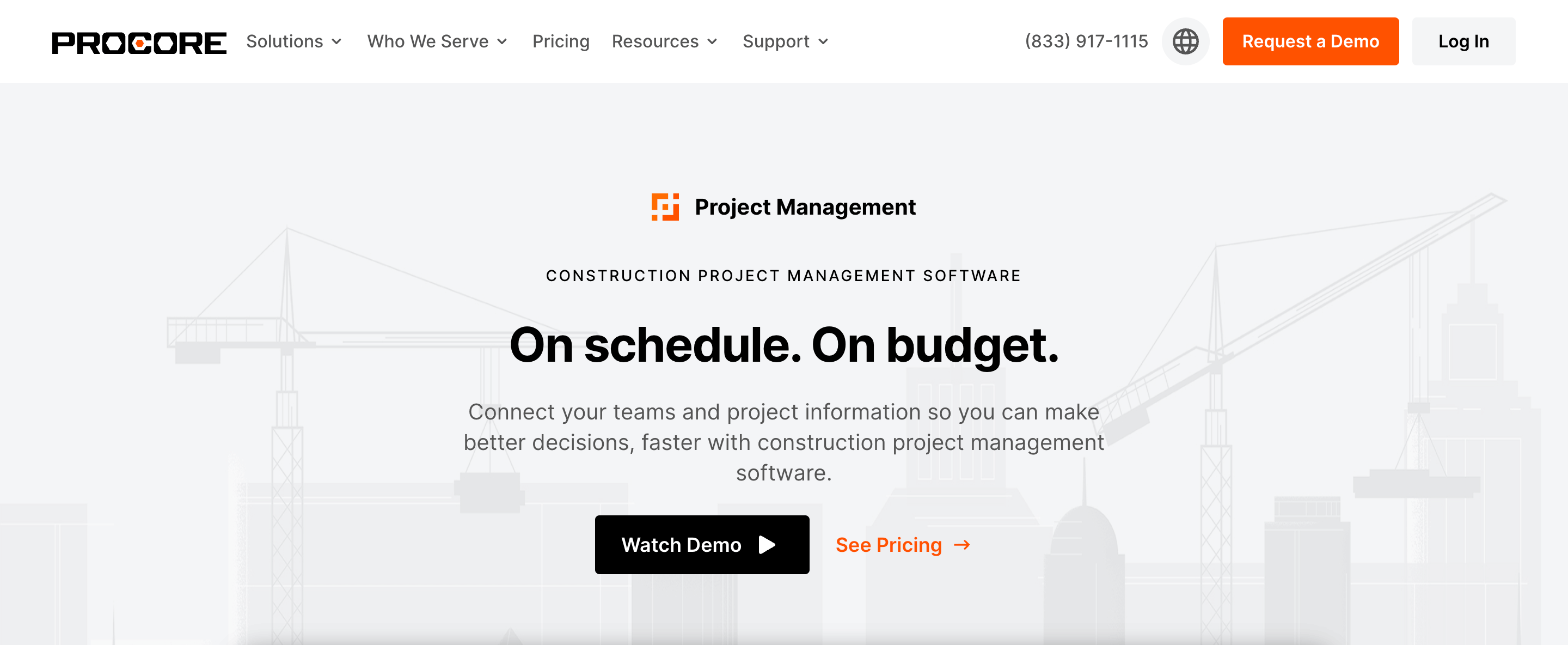 ProCore website image